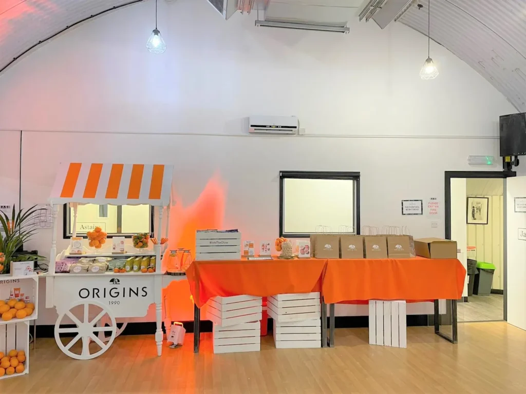 branded-cart-hire-sweet-display