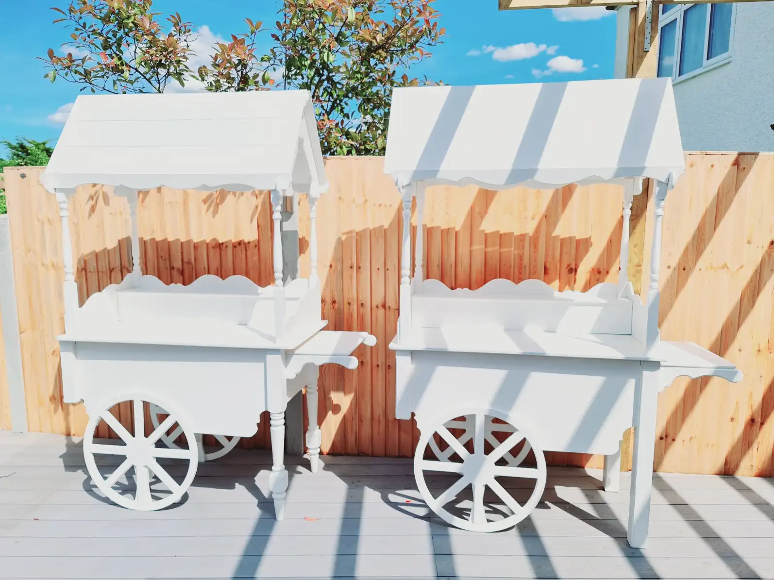 Sweet Cart Hire in London - sweet display